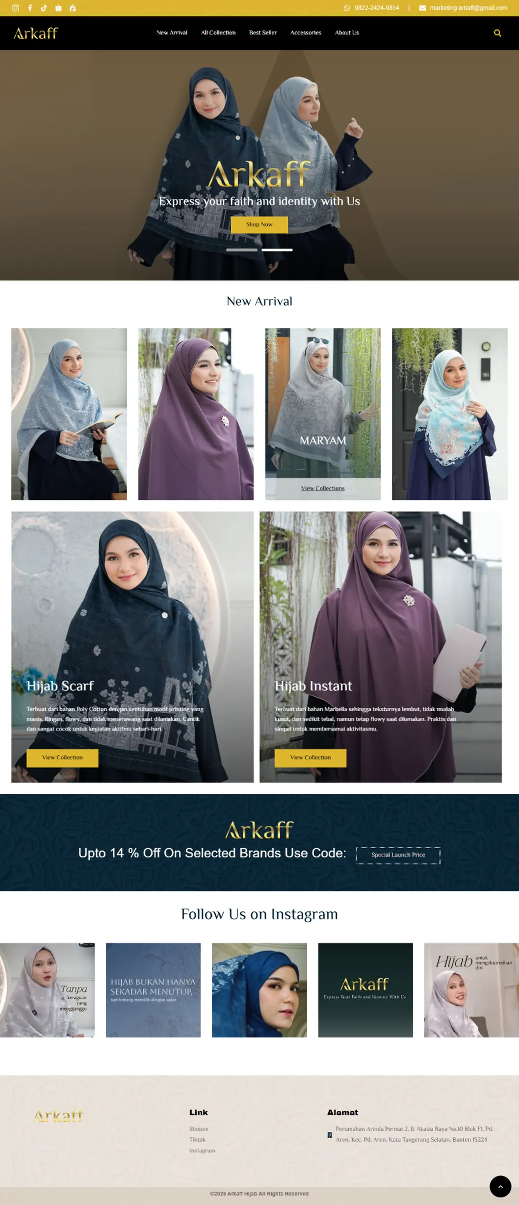 Web Katalog Fashion desktop preview